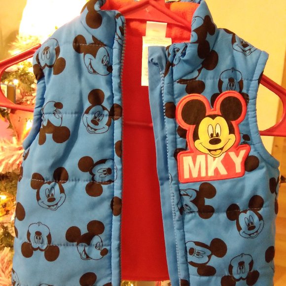 DISNEY MICKEY MOUSE BOYS VEST - Picture 1 of 9